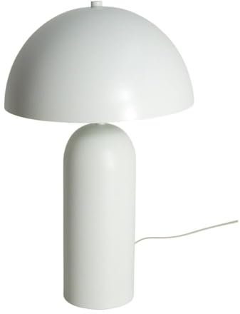 Dapo Tischleuchte Shana Metall weiß E27