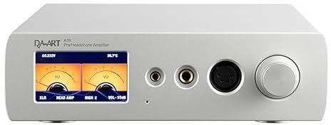 DAART Yulong A39 Pre-Amplifier Balanced Headphone Amplifier 6W Class-A XLR 4.4 Balance Pre-amp (Silver)
