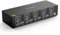 KVM Switch 3 moniteurs 4 PC 4K @ 60Hz EDID Simulation HDMI et Displayport KVM Triple moniteur pour 4 PC Partagez 3 moniteurs et 4 périphériques USB, télécommande par câble et 4 câbles USB inclus