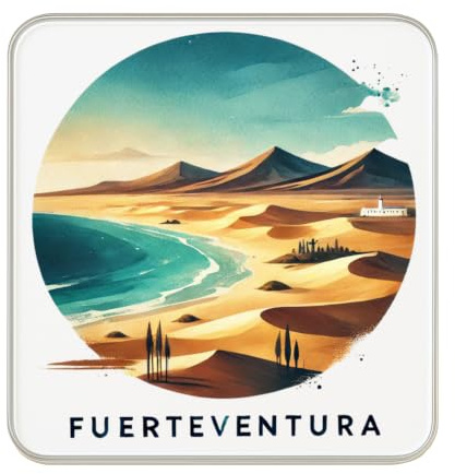 Kühlschrankmagnet Fuerteventura, Spanien, Reise-Souvenir, Sammlerstück, Geschenk