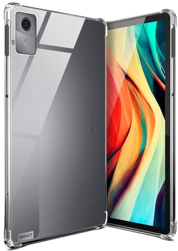 moex Aero Case für Lenovo Tab M11 Hülle aus Silikon durchsichtig, Schutzhülle Ultra dünn stoßfest mit Eckenschutz, Tablet Silikonhülle transparent minimalistisch, Klar