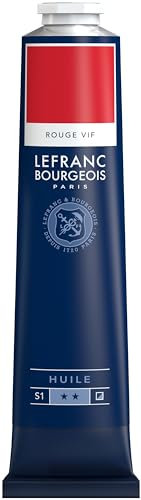 Lefranc Bourgeois Huile Fine 150ml Rouge Vif