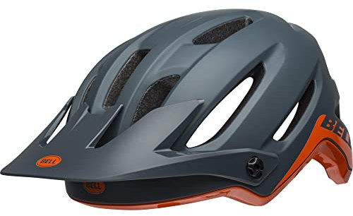 Bell 4Forty MTB Helmet 2019: Cliffhanger Matte/Gloss Slate/Orange S 52-56cm