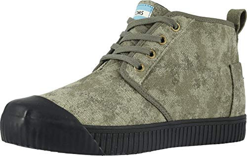 TOMS Men Botas Indio, Stivali Arricciati Uomo, Verde (Dusty Olive 000), 41 EU