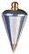 NEDO® Senklot 500g - Robustes Zinkdruckguss mit Abnehmbarem Messingknopf - Made in Germany