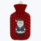 Noun portable hot water bottle Hot water bottle filling explosion-proof waist cartoon plush student water filled rubber warm water bag 500ML