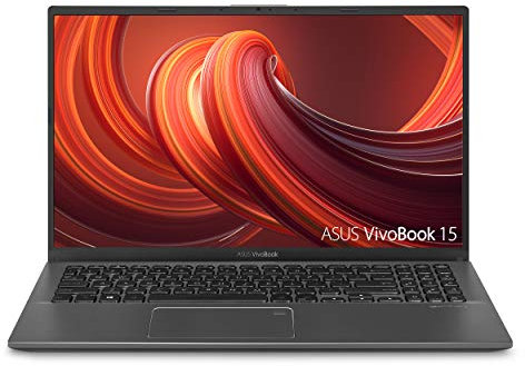 ASUS - VivoBook 15 Slim Light Ordinateur portable rétroéclairé FHD 15,6 avec lecteur d'empreintes digitales et Windows 10 Gris ardoise