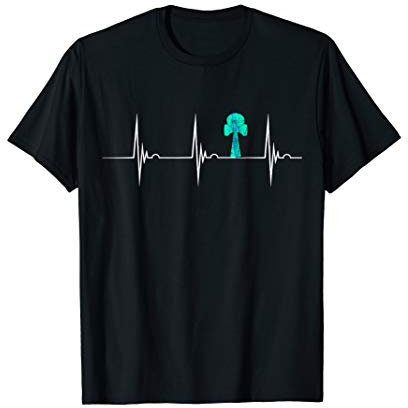 Kendama Spieler Herzschlag EKG Puls Japanisches Sport Spiel T-Shirt