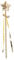 Boland - Baguette Magique ÉTOILE Ruban FÉE 40CM Or