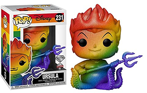 POP! The Little Mermaid 231 - Ursula Rainbow Pride 2021 Diamond Glitter