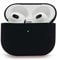 Mocarheri Compatible con AirPods 3 2021, Anti-rasguños Ultradelgada Fundas Protectora de Silicona para AirPods 3.ª Generación, LED Visible Frontal, Negro
