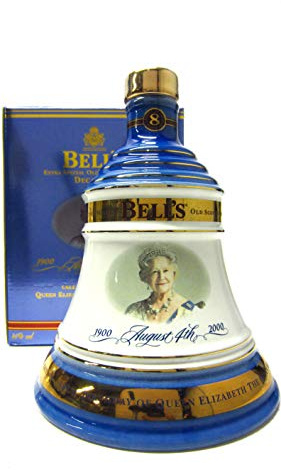 Bell's - Decanter Queen Mother 100th Birthday - 8 year old Whisky 70cl 40% ABV