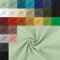 Canvas stabiler Stoff Meterware - reißfester Taschenstoff - schwerer Baumwollstoff - Baumwolle Uni - Trachtenstoff - Panama - 50 x 150 cm, Farbe: 021 mint