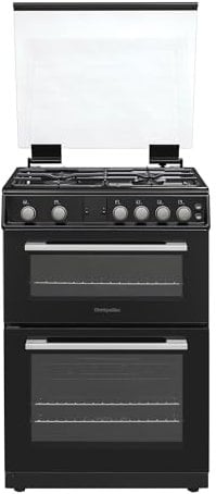 MDOG60LK 600mm Double Gas Oven and Grill Black