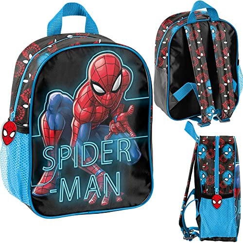 PASO SP22CS-303, Schulrucksack Spider Man, Multicolor
