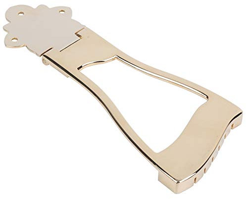 Steg-Saitenhalter Golden für Hohle Jazz-Archtop-Gitarren-Musikinstrument-Zubehör