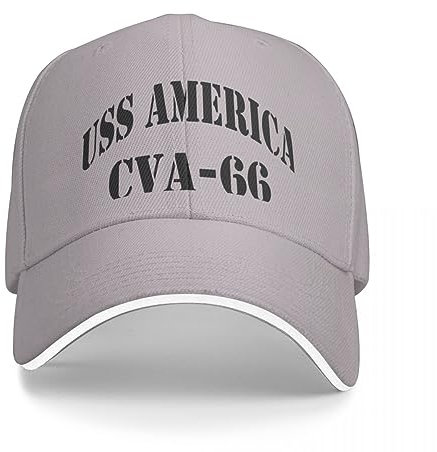BEABAG Basecap USS America CVA 66 Ship's Store Cap Baseball Cap Baseballmütze Golfmütze Herren Damen