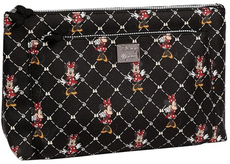 Minnie Mouse Disney Schwarz große Reise-Kulturtasche 31x19x10cm