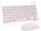LAMA Wireless Keyboard and Mouse, Ultra Slim Rechargeable Universal Tablet Keyboard, Portable Bluetooth Keyboards for iPad/Tablet/iOS/Android/Windows/Laptops/Desktop Computer/Phones, PK