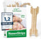 Perfekt-Schlafen24® 120x Nasenpflaster gegen Schnarchen - 66x19mm - Anti Schnarch Nasenstrips - Besser schlafen ohne schnarchen & besser atmen für Sport - Snoring Nose Strips (Braun-V1)