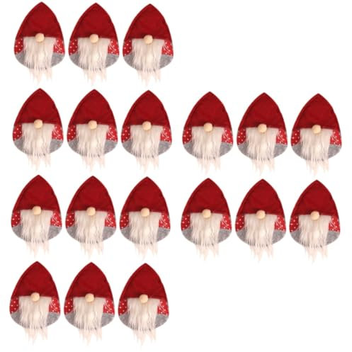 TOPBATHY 18 Stk Weihnachtsbesteck geschirrtücher weihnachtsmotiv christmas decorations table Silberbesteck Löffel Besteckhalter für die Party Utensilienhalter für Weihnachtsfeiern
