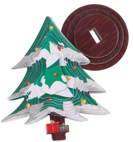 Beatifufu 1satz Papier Puzzle Weihnachtsbaum Modell Kit Bastelset Für Weihnachten Sicheres Und Leichtes Basteln Für Erwachsene Weihnachtsbaum Puzzle