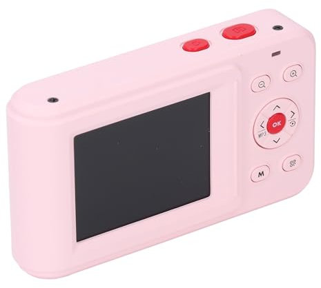 Digitalkamera 72 MP 2,5 K Videoausgang Dual-Screen-Kompaktkamera Taschen-Digitalkamera 16-facher Zoom Autofokus Selfie-Kamera für Reisetreffen (Rosa)