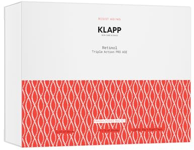 KLAPP Cosmetics - RESIST AGING RETINOL Triple Action PRO AGE Power Trio (15ml Booster | 30ml Serum | 50ml Cream)