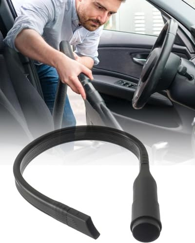 BPTRKOM 1 Stück Flexibele Fugendüse- Aufsteckbare Universal-Düse,Lange Flachdüse Verlängerung Düse Zubehör,für Staubsauger mit 32 & 35mm anschluss,Fugendüse zur Reinigung unter den Autositzen, Möbeln