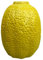 Vaso Decorativo in Ceramica, Vaso Unico a Forma di Limone per Arredamento, Vaso a Forma di Frutta, Vaso Decorativo con Finto Limone per Centrotavola, Soggiorno