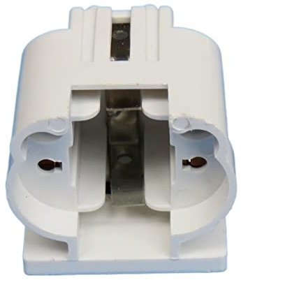 LABOIUF 10pcs / lot G23 Lampenhalter/H Tube 11w Energiesparnis LED Horizontaler Stecker-Lampenhalter G23 Zwei-Pin-Steckerlampenhalter Lampenfassung
