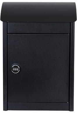 MEIZHITU Post Box Letterbox, Through The Door Drop Box Heavy Duty Steel Through The Door Mailbox Mail Drop Box Mailbox Easy to Install