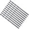 METALLIXITY Drill Bit (2mm) 10Pcs, 4241 High-Speed Steel Straight Shank Nitriding Black 118° for Wood Plastic Iron Copper Aluminum Low Soft Metal