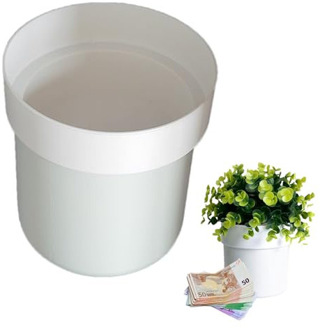 Money Hiding Gadgets - Money Storage Box, Flower Pot Diversion Safe | Cash At Home Safe Box Secret Spare Key Hider, Flower Pot Key Hider Storage Jar For Outdoor, Garden, Home, Yard