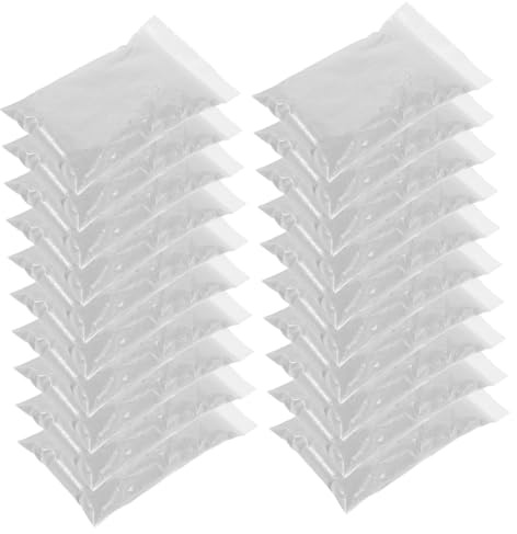 Ciment Miniature pour Briques de Maison, 20 Sachets Blancs | Amidon de Maïs, Usage DIY pour Maquettes, Chemins Miniatures et Petits Murs, Garçon et Filles