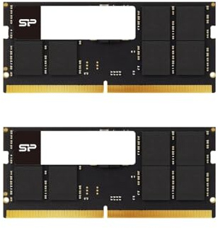 Silicon Power SU032GBSVU480F22EC - Memoria RAM DDR5 de 32 GB (2 x 16 GB) 4800 MHz (PC5-38400) de 262 pines CL40 1,1 V SODIMM no ECC