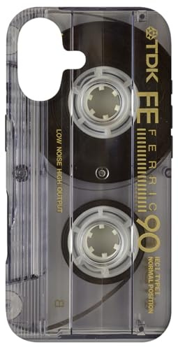 Hülle für iPhone 17 Retro Kassette 1980 Audio Vintage Style