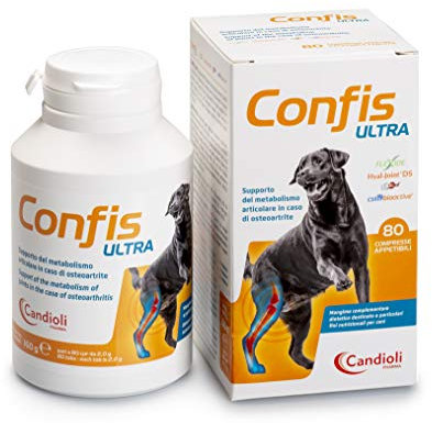 Candioli Confis Ultra Nahrungsergänzungsmittel für Hunde und Katzen, 80 CPR