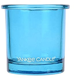 YANKEE CANDLE PORTA CANDELA VOTIVE HOLDER POP BLUE