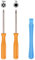 CustomControllerModz PS5 PS4 PS3 Console Opening Tool and Security Screwdrivers Tamper Proof Kit Star Torx T8 T6