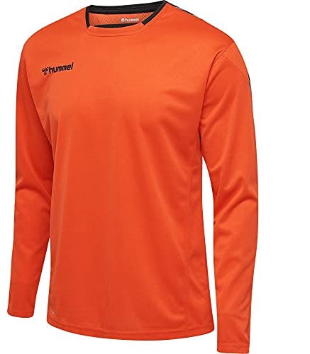 hummel HmlAUTHENTIC Kids Poly Jersey L/S, FIRE RED, 140