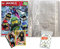 Bundle mit Blue Ocean Lego Ninjago 7 Next Level Trading Cards - 1 Leere Sammelmappe + Exklusive Collect-it Hüllen