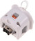 PUSOKEI Wii Motion Plus Adapter, Wii Handle Accelerator con Funda de Silicona, Control Remoto Externo Motion Plus Sensor Controller para Wii Remote Controller, Plug and Play(Blanco)
