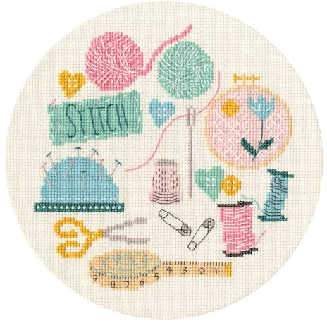 Bothy Threads Kreuzstich Set Sticken Zählmuster