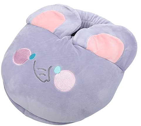 TOYANDONA Elektrische Schuhe Elektrisches Fußmassagegerät 2-in-1 Fußwärmer Und Heizkissen Rückenmassagegerät Kneten Schnelles Heizkissen Hausschuhe Elektrische Heizschuhe Eva Winter