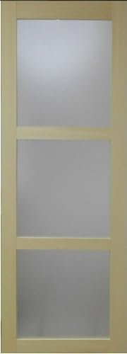 Porte Coulissante Bois Ayous Vitrée H204 X L93 Gd Menuiseries