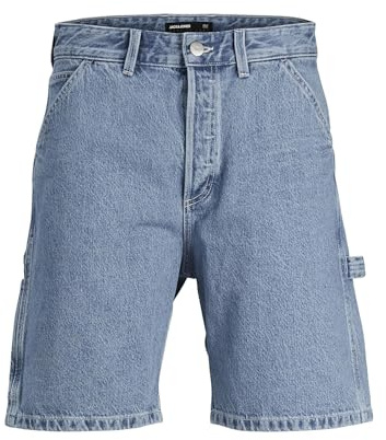 JACK & JONES Herren Jjitony Jjcarpenter Shorts SBD 491 Sn Shorts, Blue Denim, XL