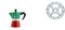 Bialetti Moka Express Italia Collection (Tricolor), 3 cup coffee maker, Aluminum, Green/Red & KitchenCraft Gas Ring Reducer Trivet