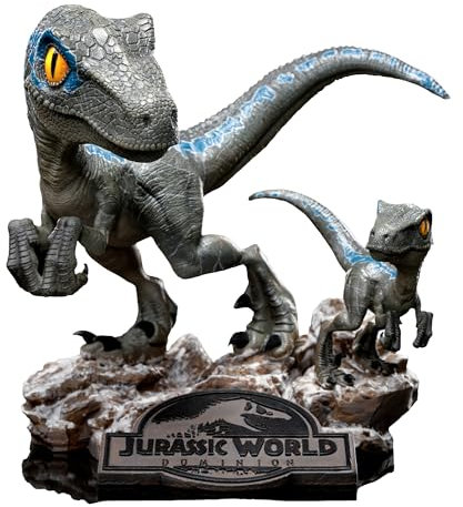 Iron Studios Minico Blue und Beta Jurassic World: Dominion 13 cm, 618231951031