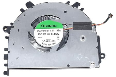Senlifang Pour Matebook D14 Eg70040s1 - C111 - S9a Refroidisseur DC5V 0.45a Ventilateur De Refroidissement Du Processeur D'Ordinateur Portable à Quatre Fils